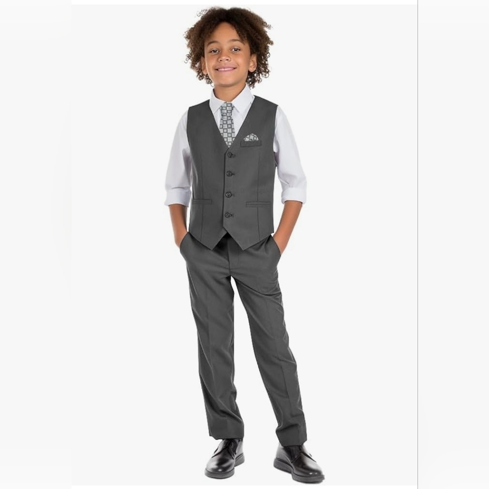 (Ew)Andrew fezza Boys 4 pieces vest set